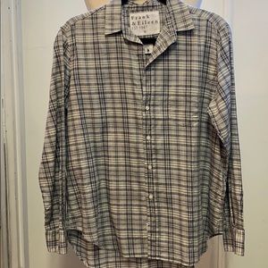 men’s Frank and Eileen plaid shirt